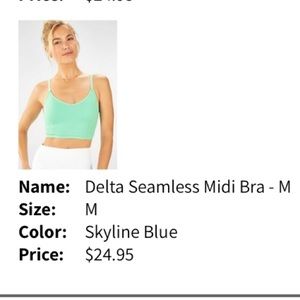 fabletics delta seamless midi bra
